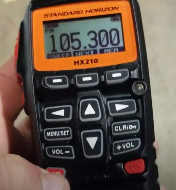 STANDARD HORIZON HX210 6W FLOATING HANDHELD MARINE VHF Walkie Talkie
