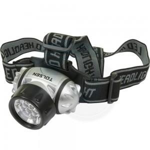LED Camping / Work Headlamp w/ Adjustable Head Strap | Water-resistant & lightweight | Batteries Included