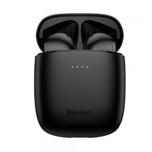 True Wireless W04 Earpods With Travel Charging Case  | Water Resistant & Sweatproof Bluetooth 5.0 by Baseus